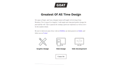 Desktop Screenshot of madebygoat.com